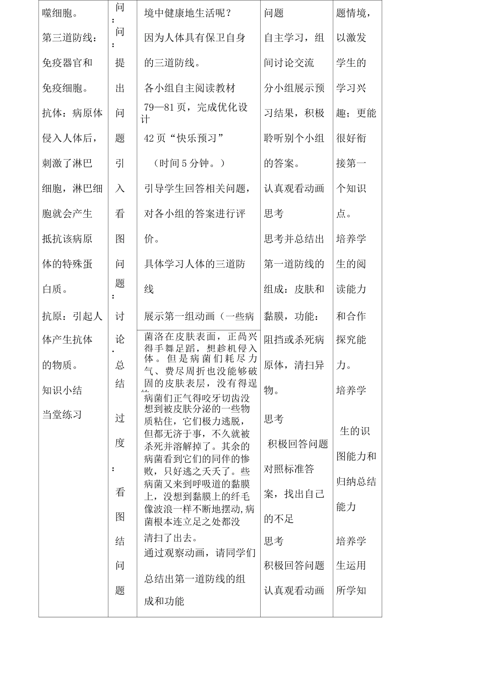 免疫与计划免疫教学设计_第3页