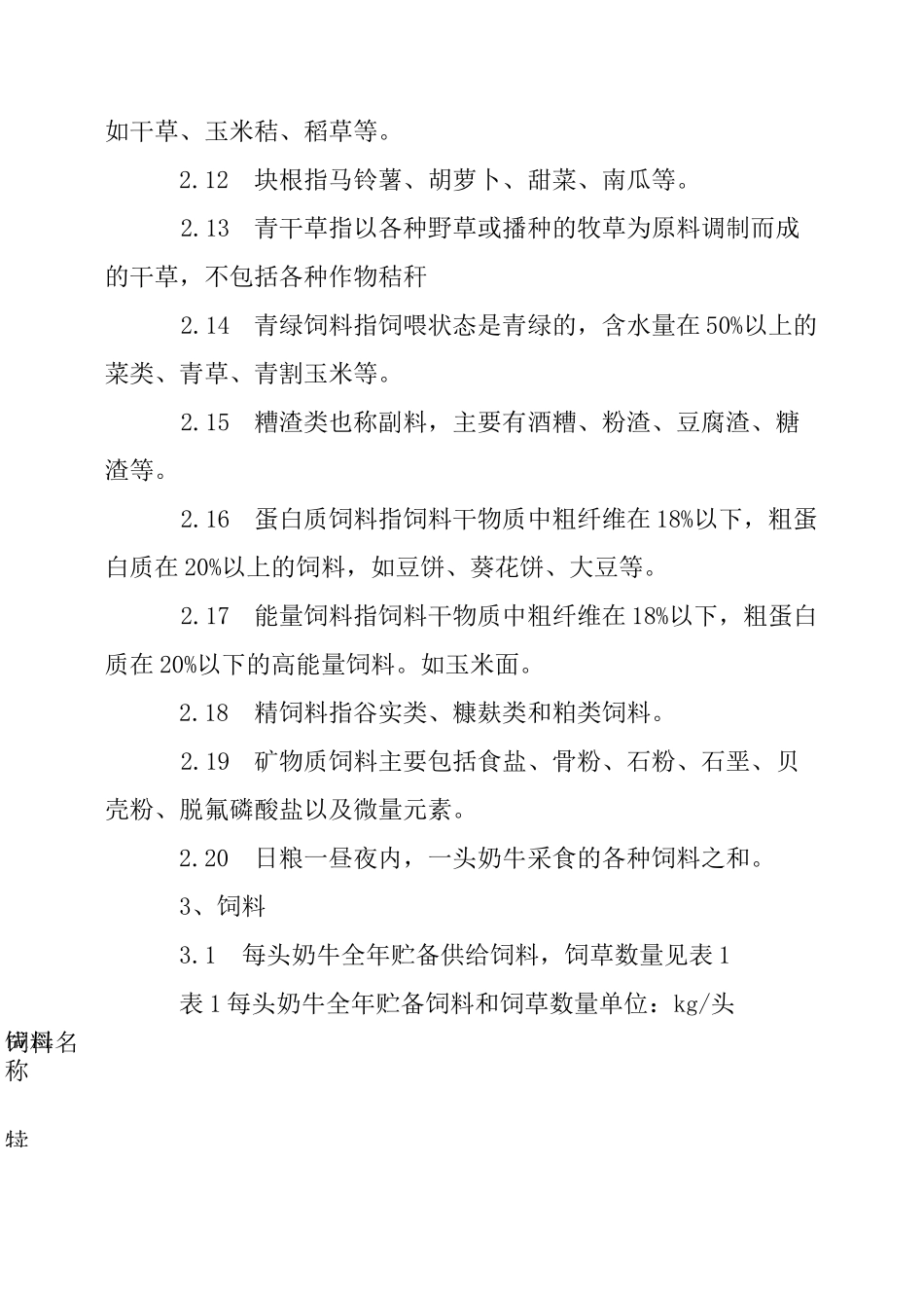 奶牛各阶段饲料配方_第2页