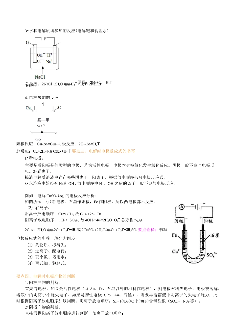 知识讲解_电解的原理_基础_第2页