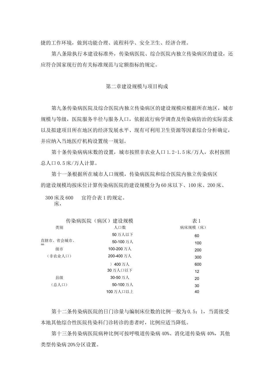 (完整word版)传染病医院建设标准_第2页