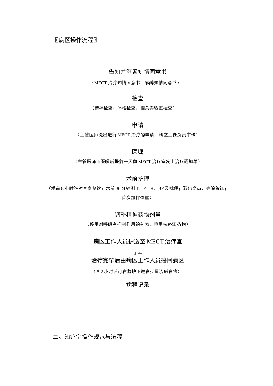 (完整版)MECT治疗操作规范与流程_第2页
