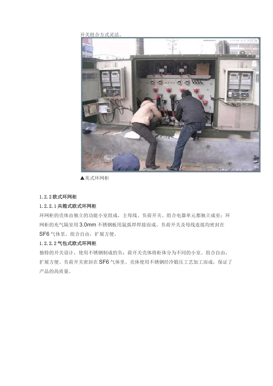 10V配电环网柜_第2页