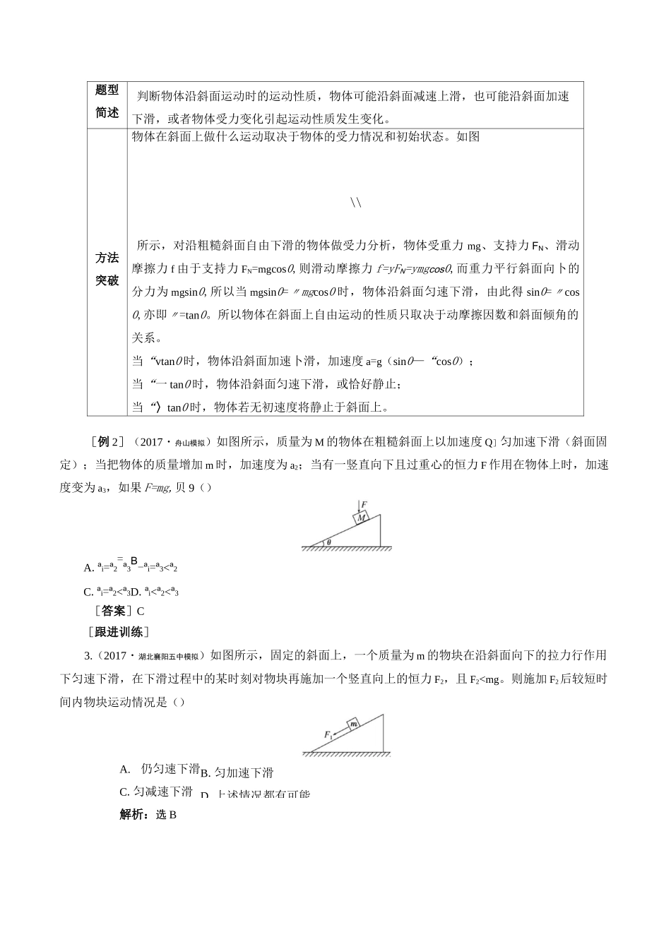 2.5动力学模型—斜面_第2页