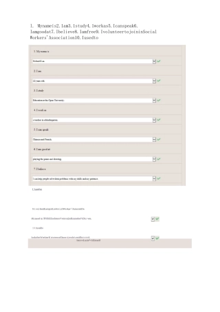 2020春国开《人文英语1》单元自测1-8 边学边练纯答案