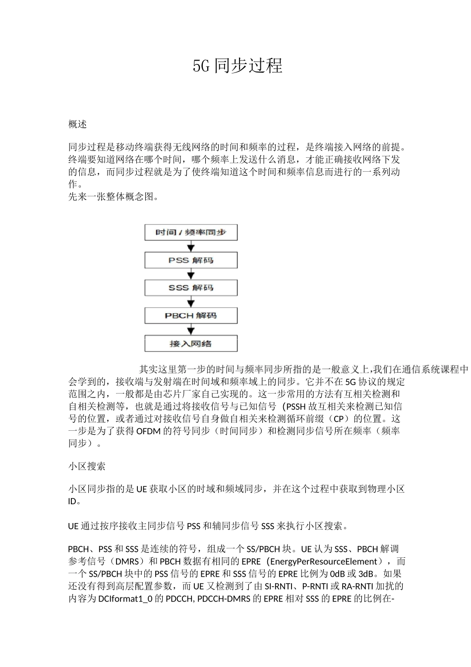 5G同步过程_第1页