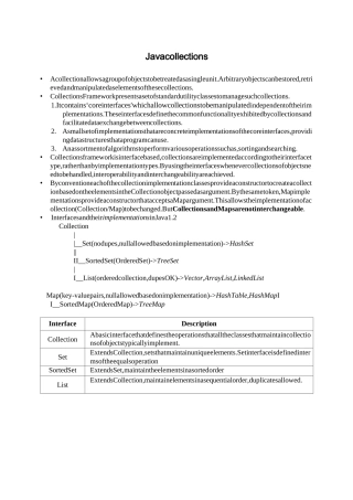 Java数据结构与集合类