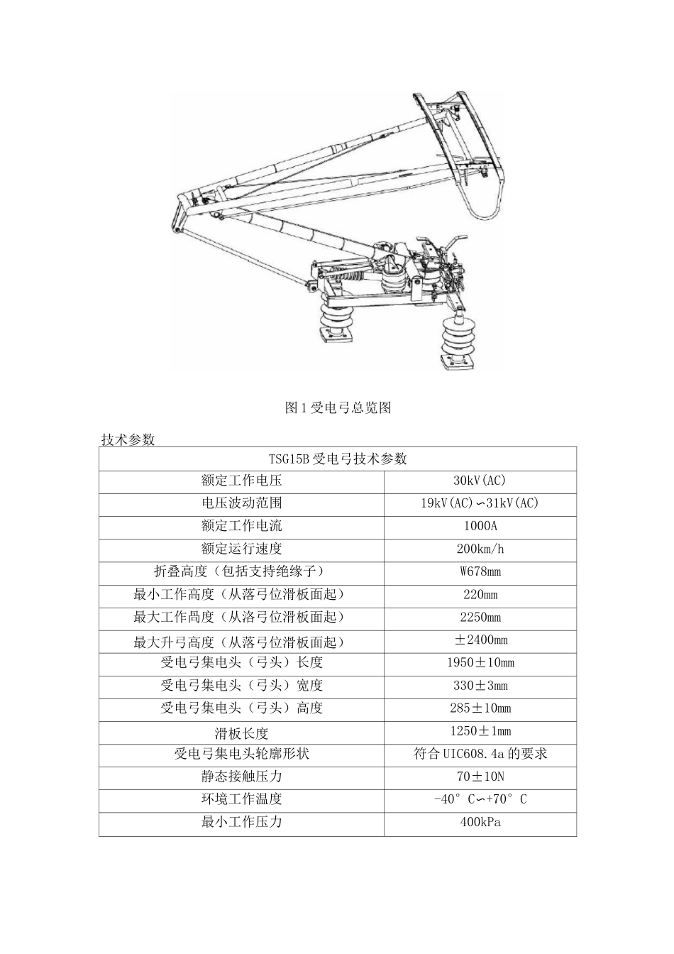 TSG15B型受电弓_第3页