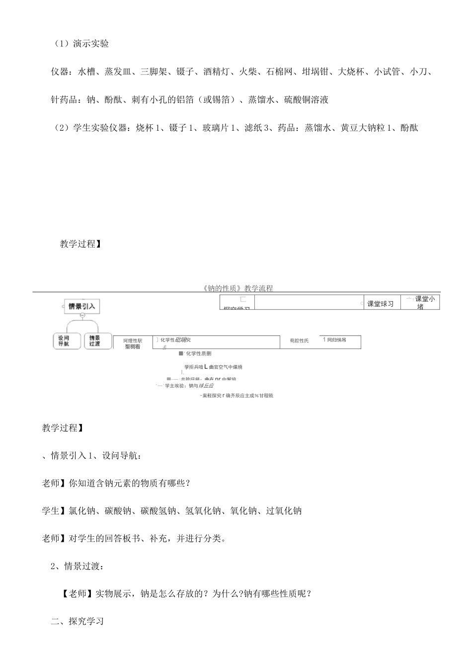 《钠的性质》教学设计-优秀教案_第2页