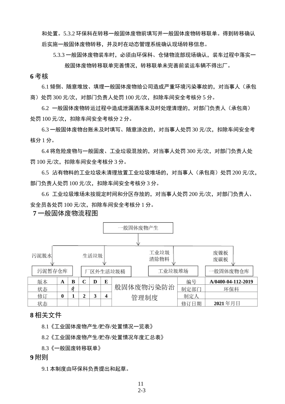 一般固体废物污染防治管理制度_第3页