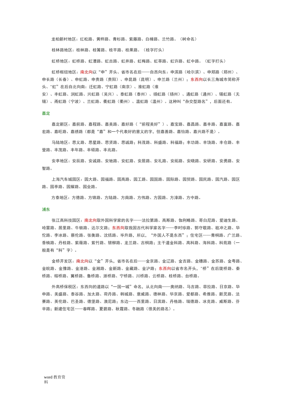 上海道路命名规则_第3页