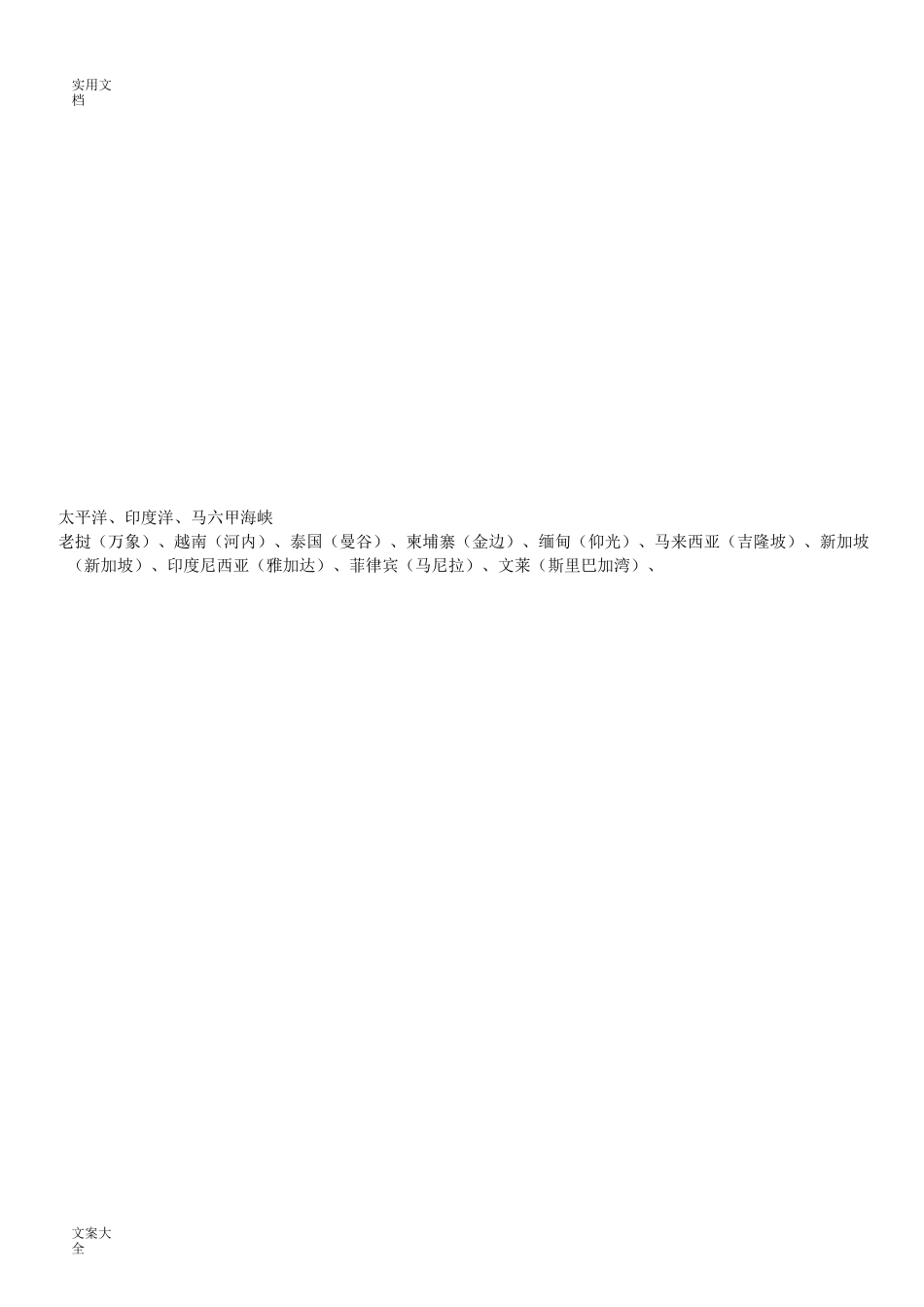 世界区域地理地图填充图_第3页