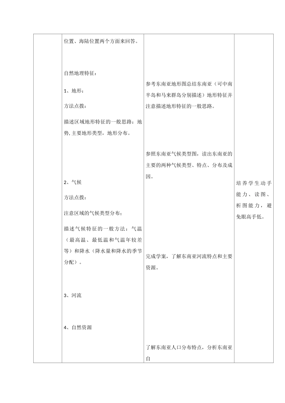 世界地理之东南亚 教案-高中区域地理_第3页