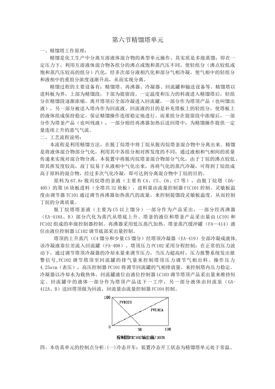 东方仿真精馏塔单元_第1页