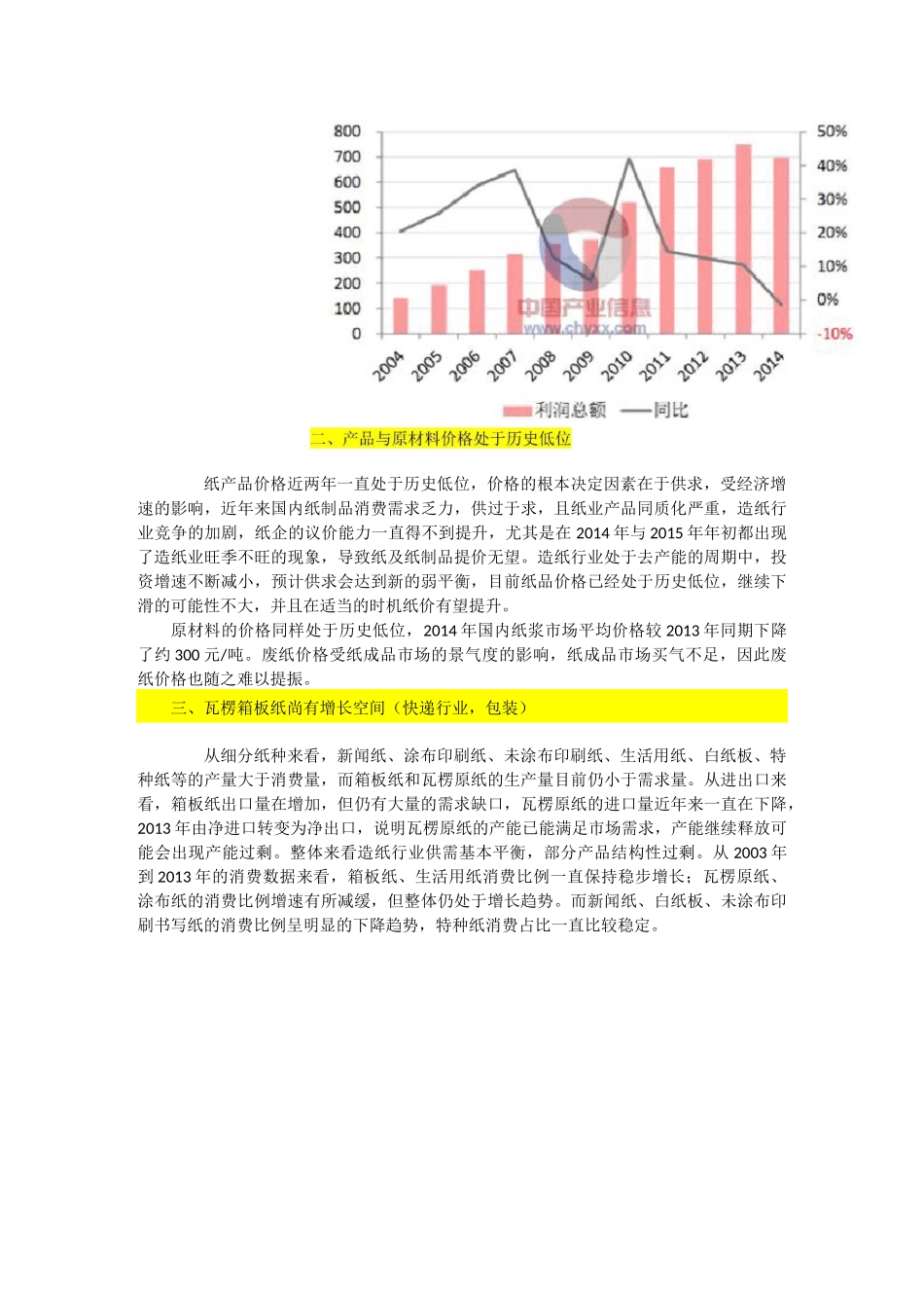 中国造纸行业背景_第2页