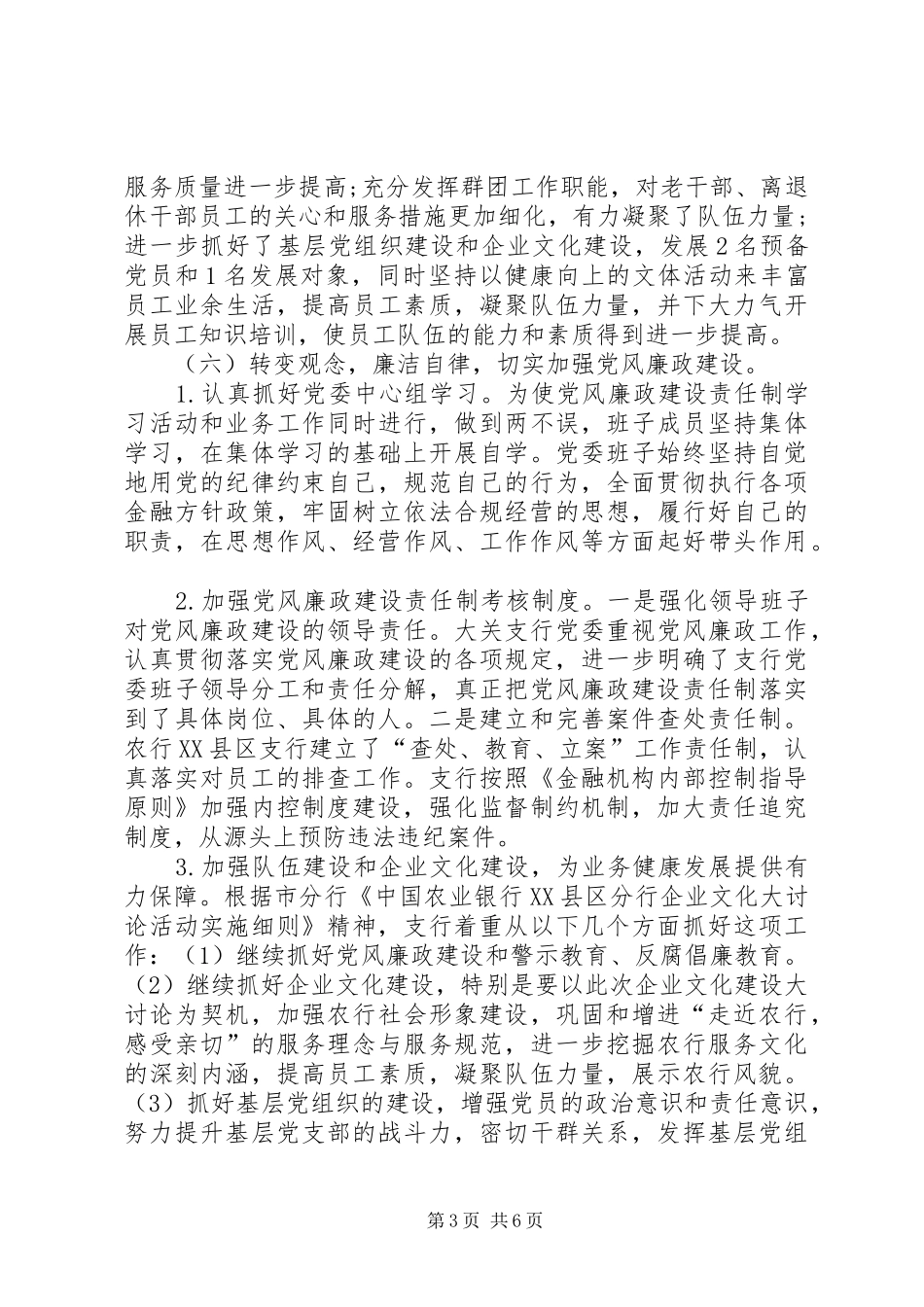 XX年农业银行工作总结_第3页
