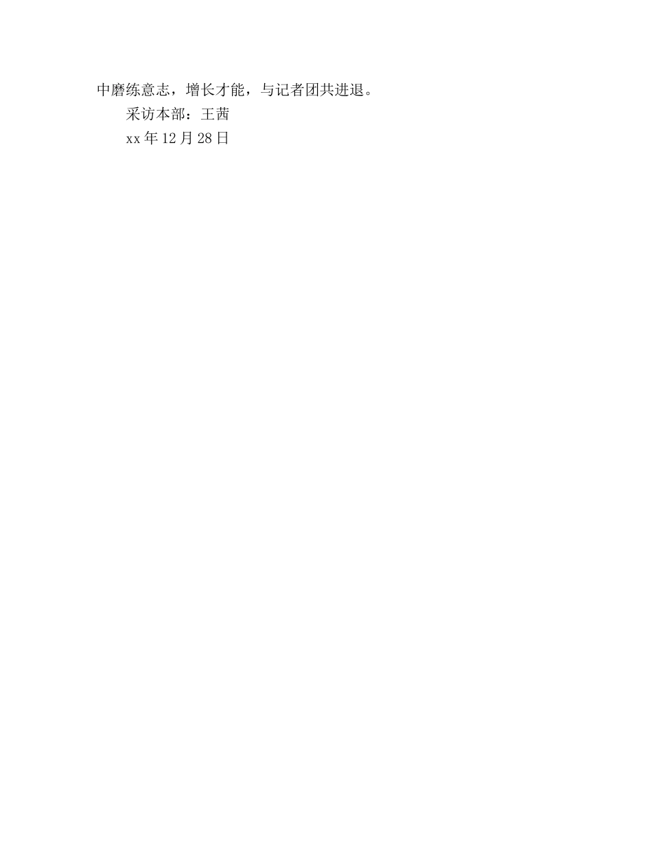 记者团个人工作参考总结（通用） _第3页