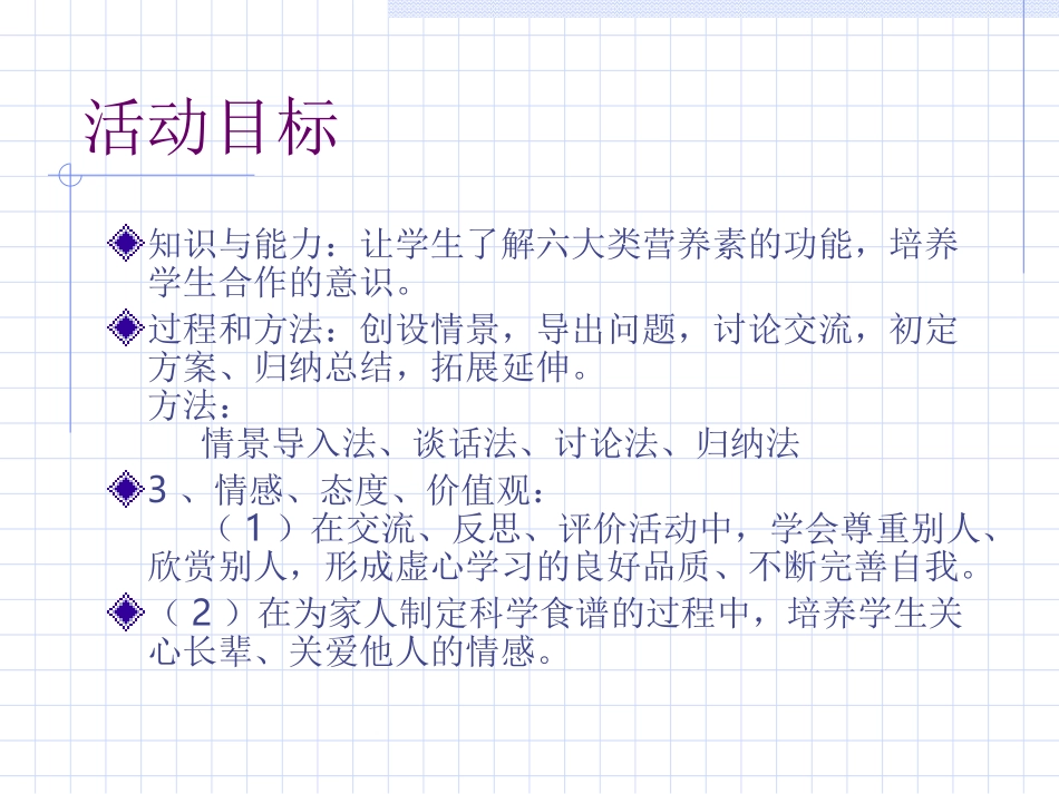 社会实践活动课《饮食与健康》_第3页