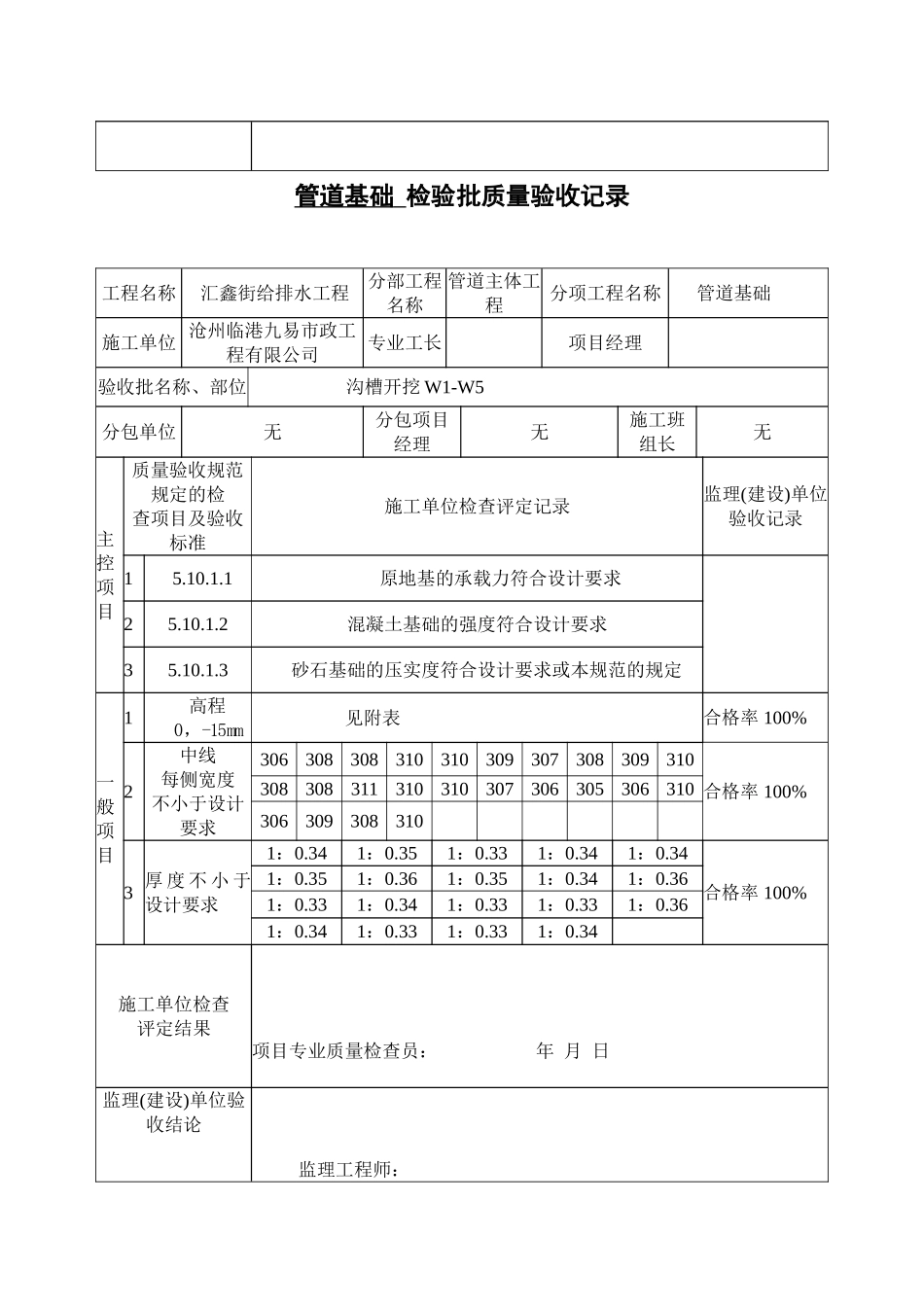 污水管道检验批_第2页