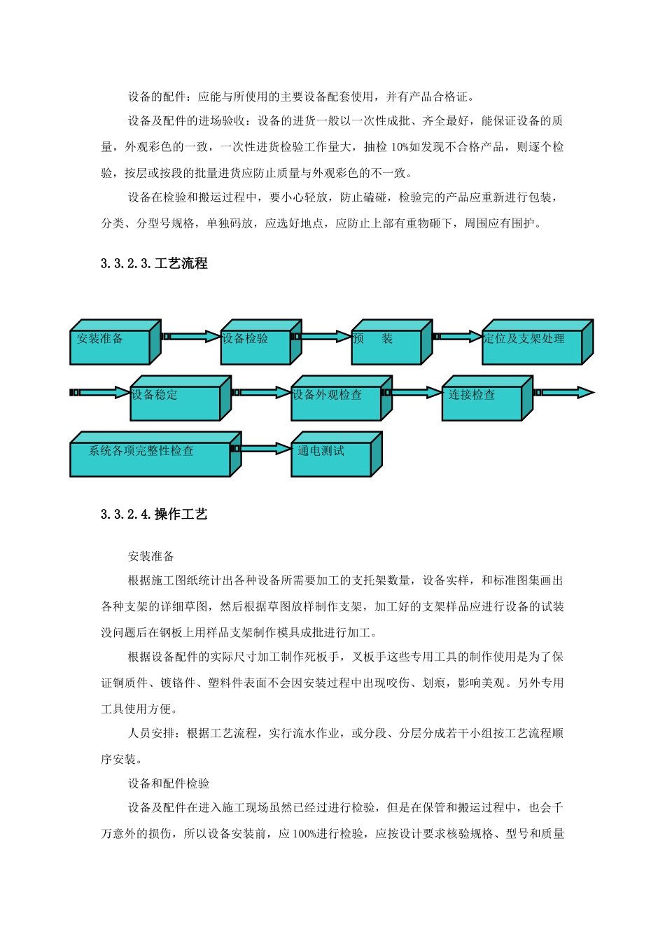 设备安装、调试、测试、验收和施工方案_第3页