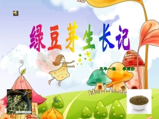 绿豆芽生长记-演示文稿