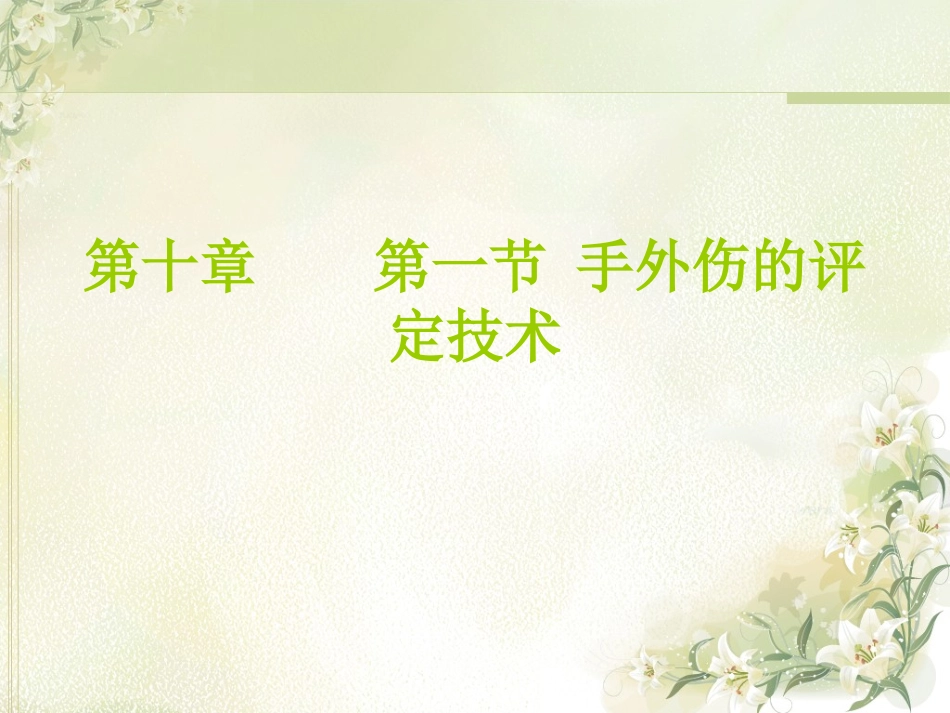 手外伤评定技术_第1页