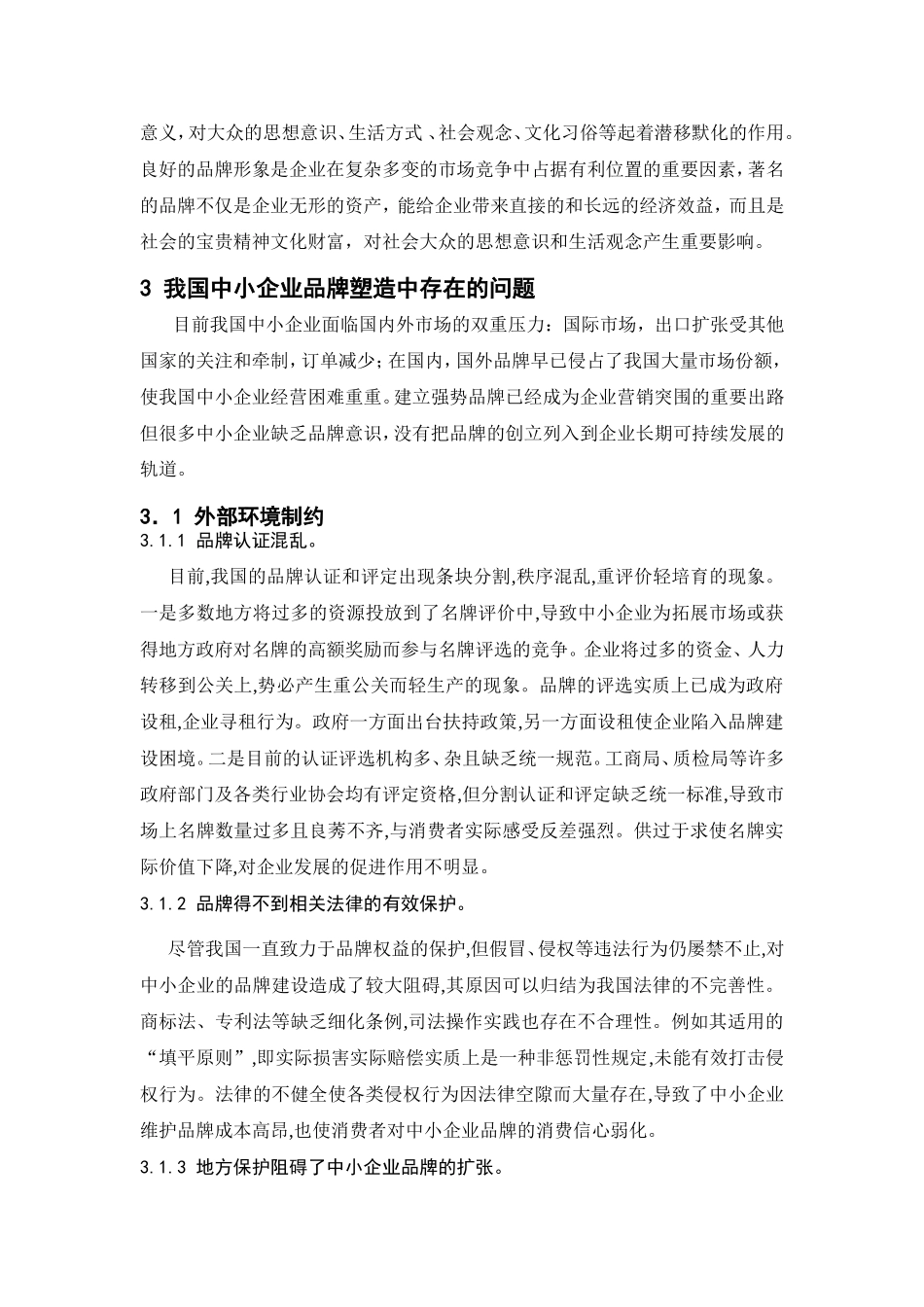 中小企业发展品牌战略存在的问题与对策分析1_第2页