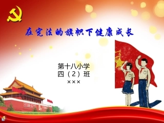 “国家宪法日”PPT