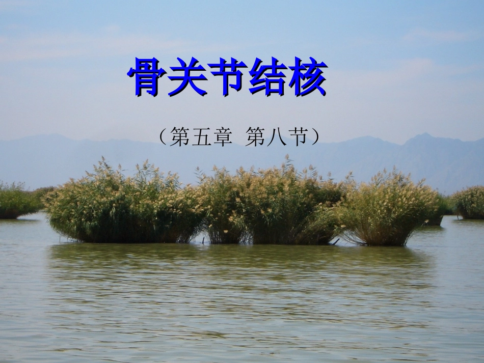 脊柱结核影像学表现_第1页