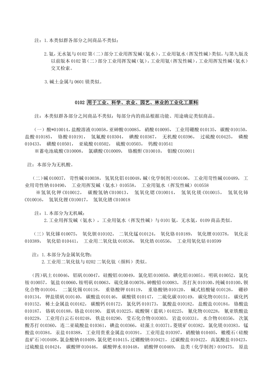 《类似商品和服务区分表--基于尼斯分类第十一版》2018文本_第2页