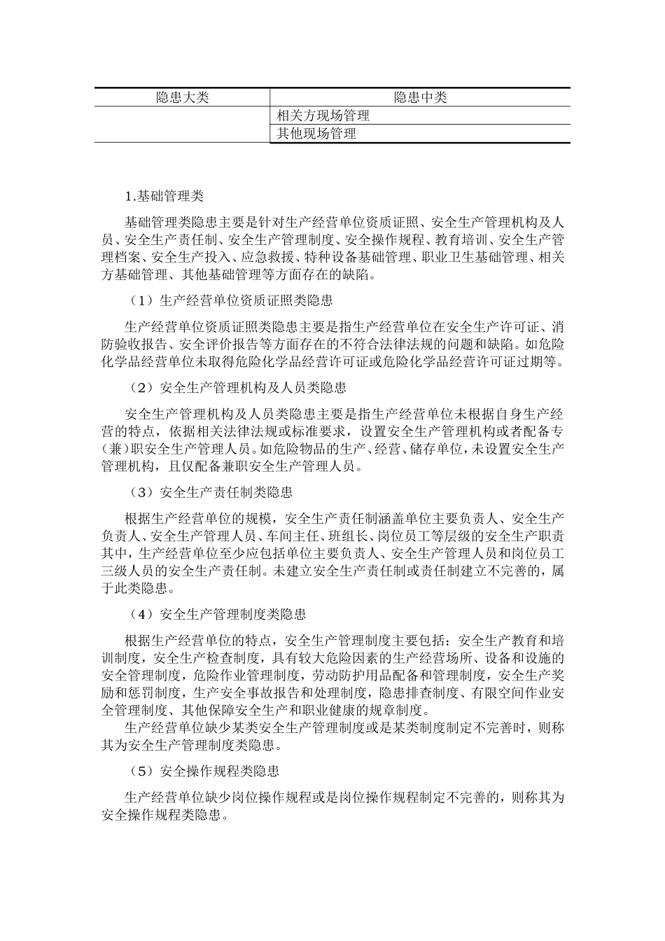 隐患排查治理标准主要内容_第3页