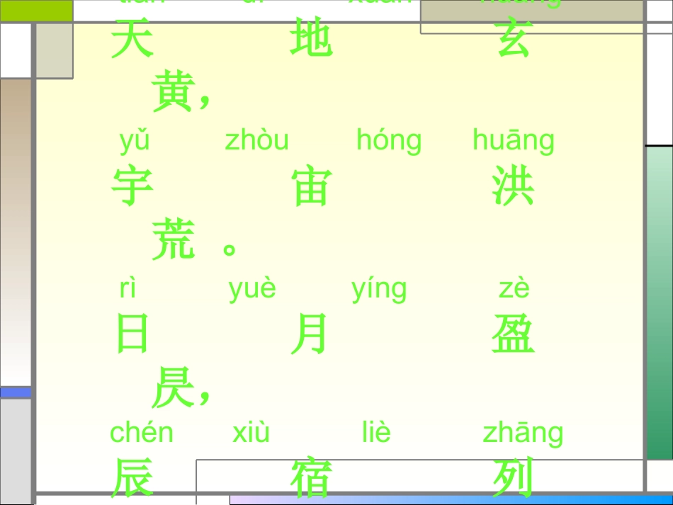 国学 千字文之金生丽水_第3页