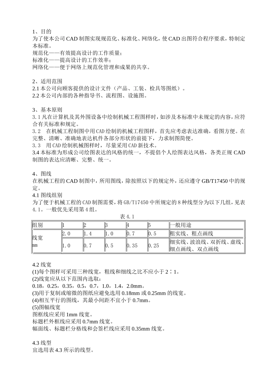 CAD制图公司标准 (2)_第1页