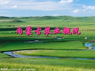 内蒙古农业概况