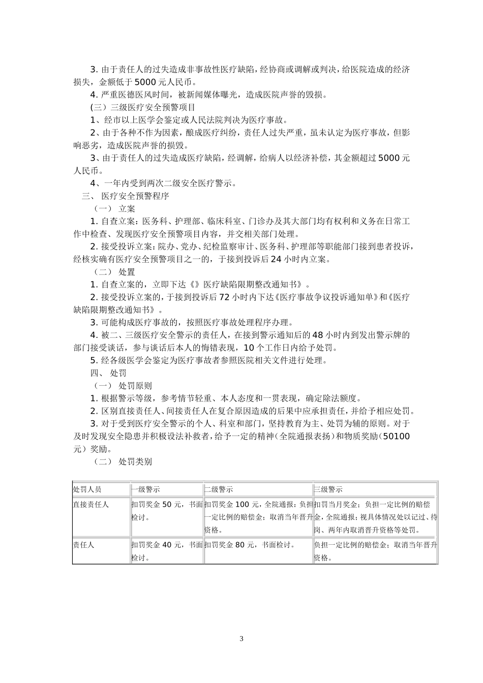 医疗安全预警制度_第3页
