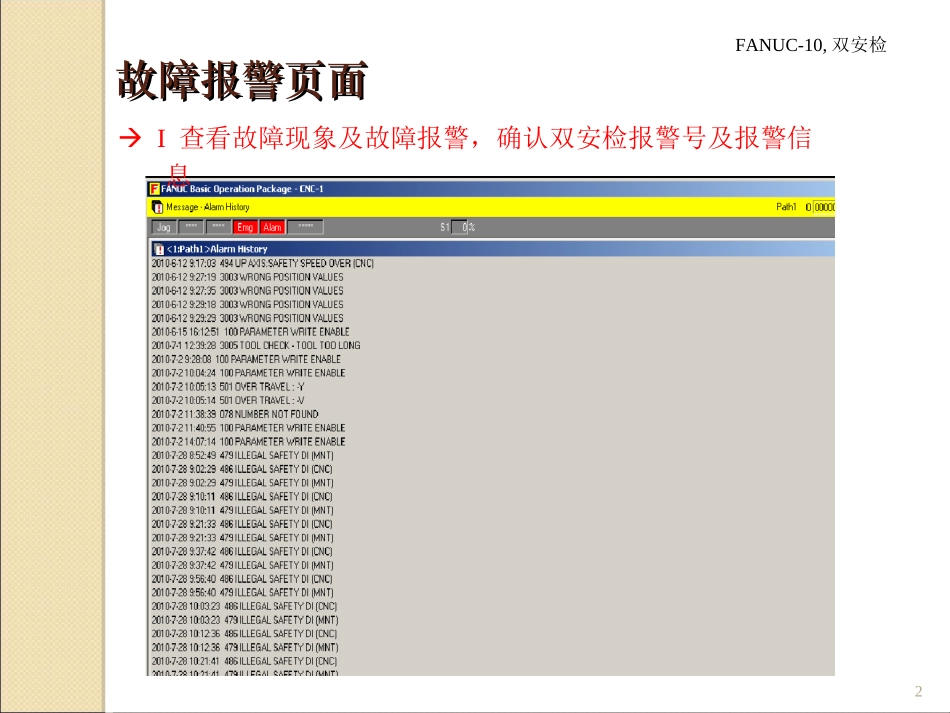 FANUC-10,双安检故障解决思路_第2页