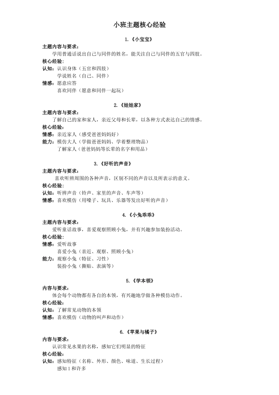 主题核心经验(小中大)_第1页