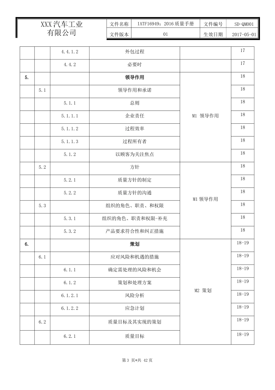 IATF16949质量手册_第3页