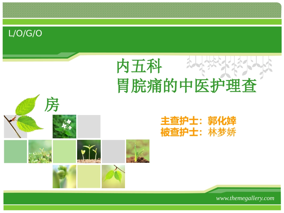 胃脘痛中医护理查房_第1页