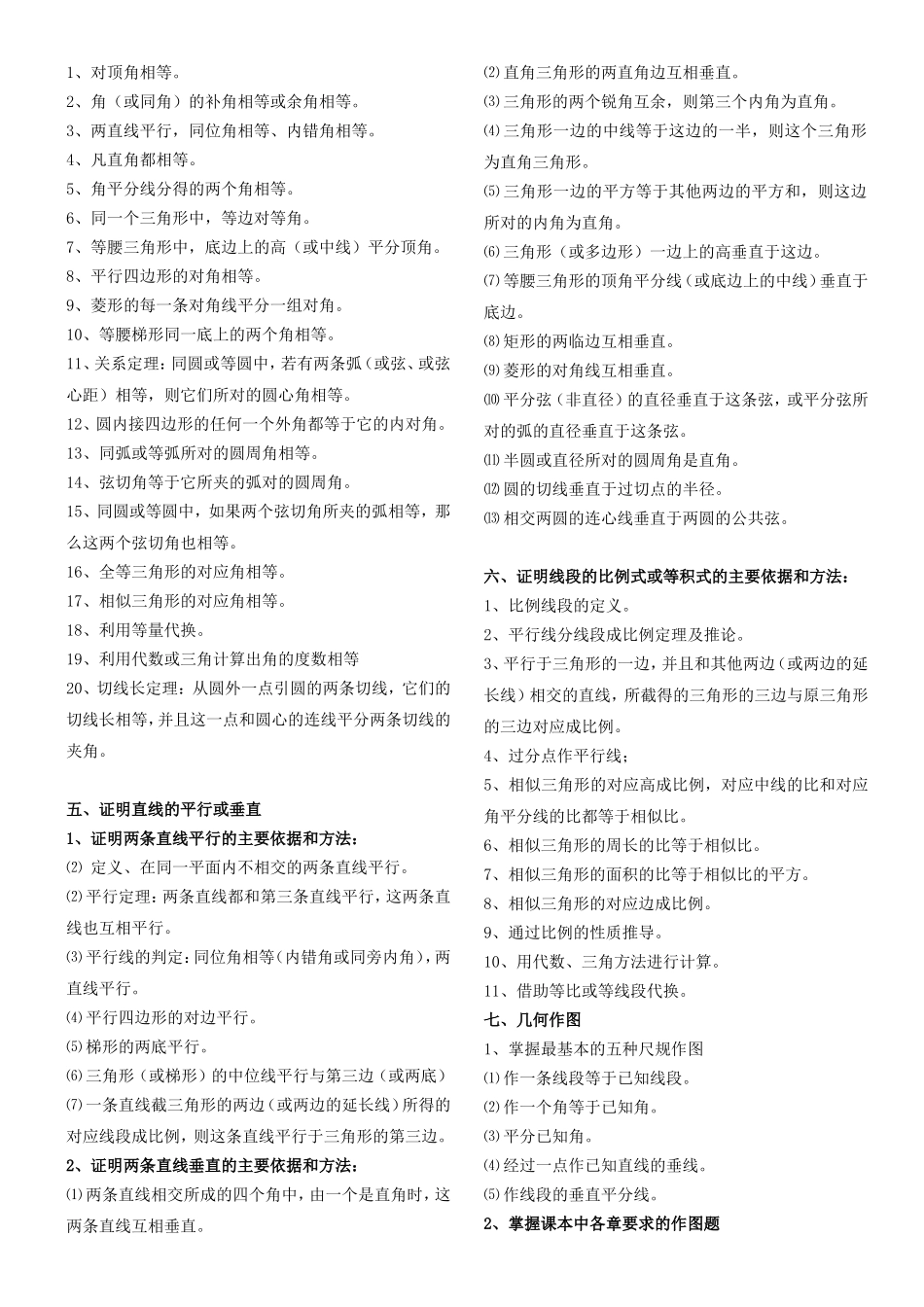 超级全的初中数学解题方法和思路汇总_第2页