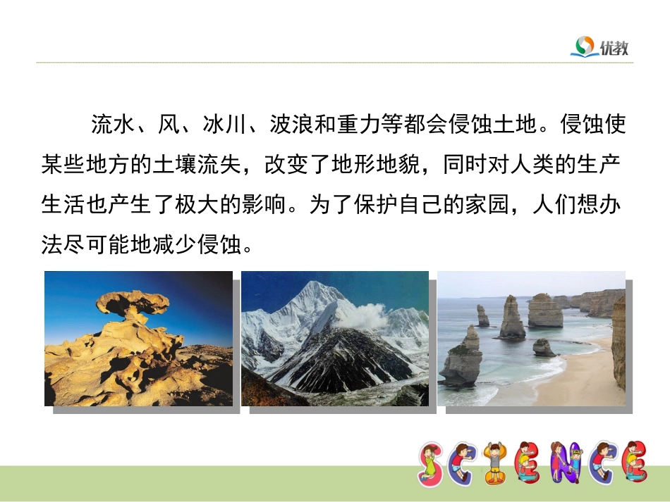 科学五年级上册《减少对土地的侵蚀》教学课件_第2页