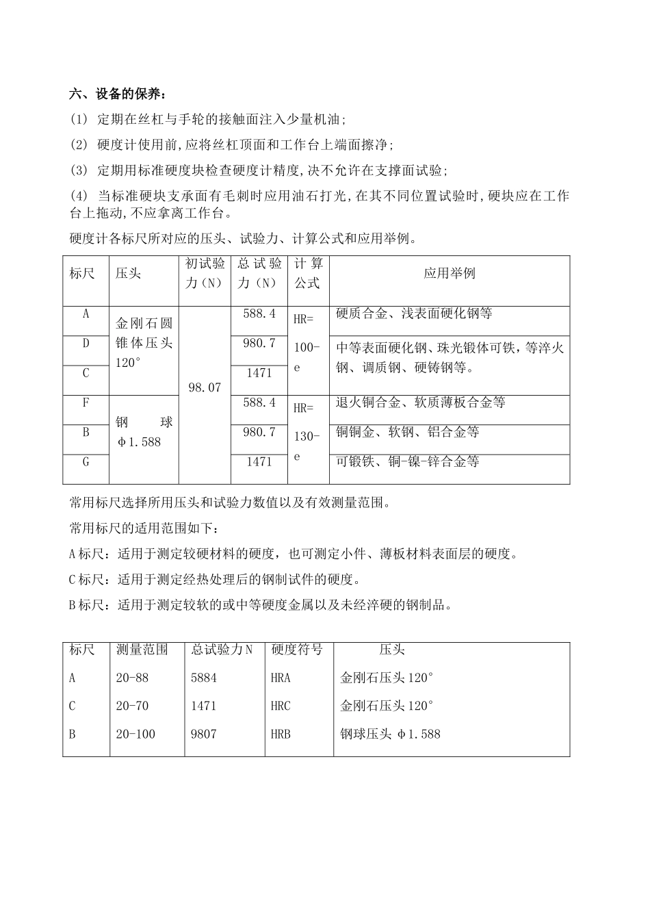 硬度计操作规程_第3页