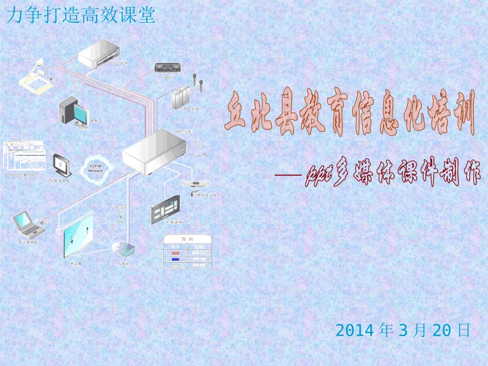 ppt多媒体课件制作_第1页