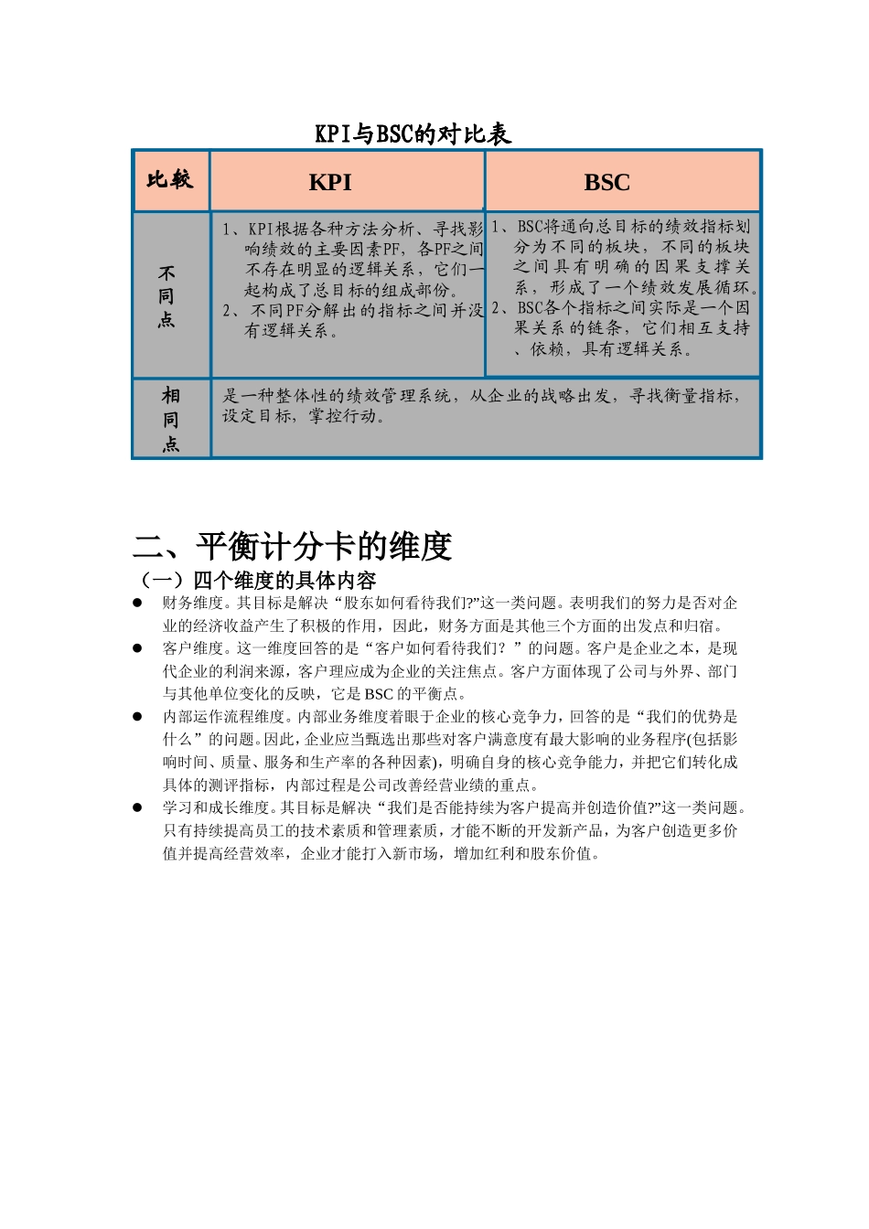 最详细的平衡计分卡知识--内部资料_第2页