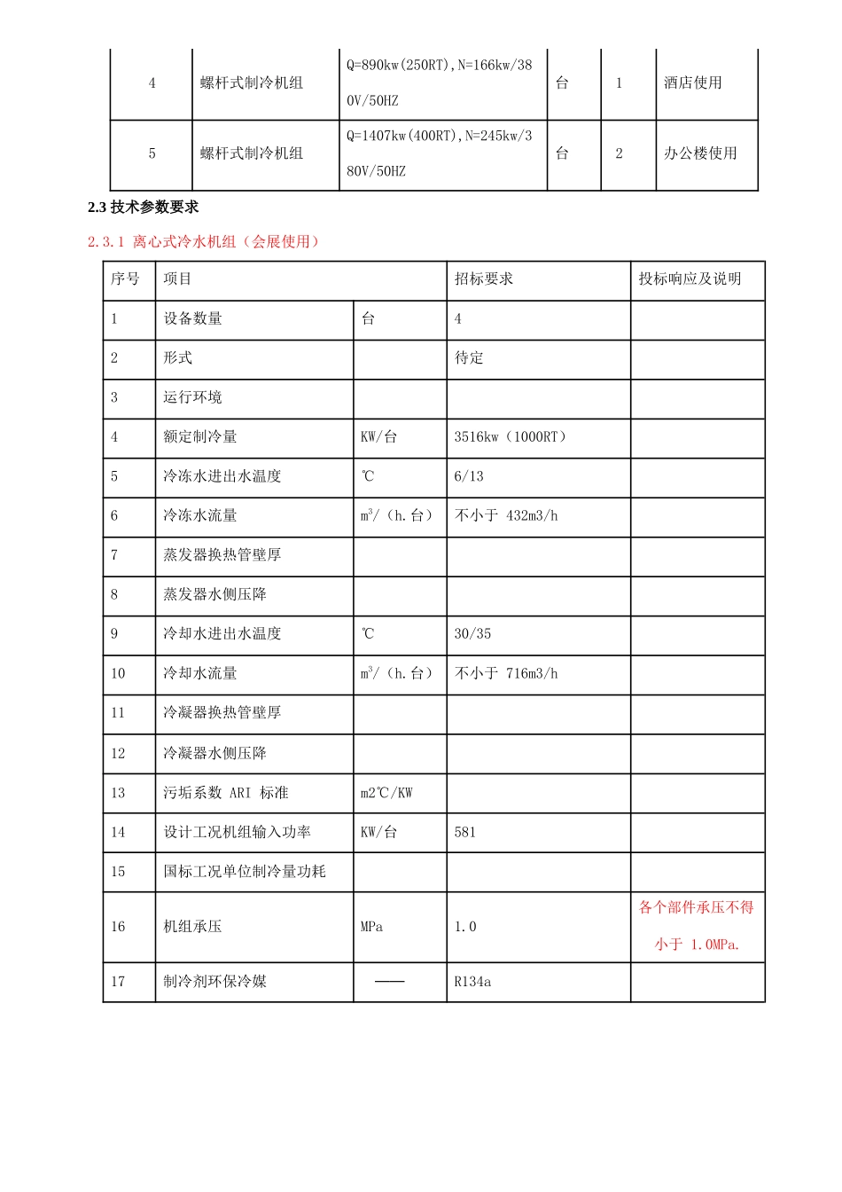 制冷机组具体要求 2017.12.18_第2页