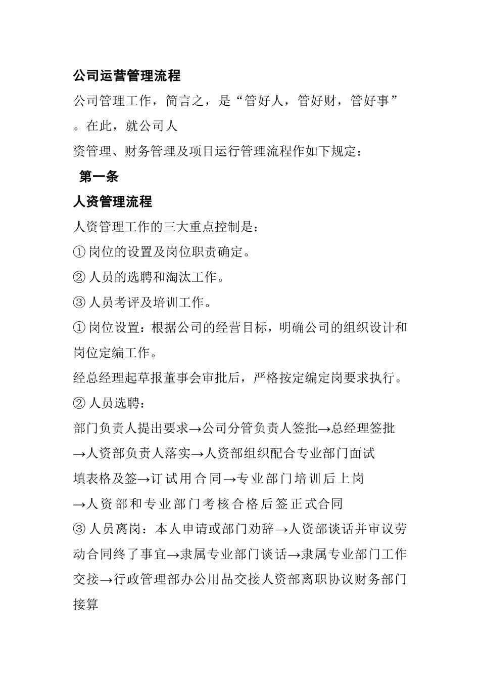 公司运营管理流程_第1页