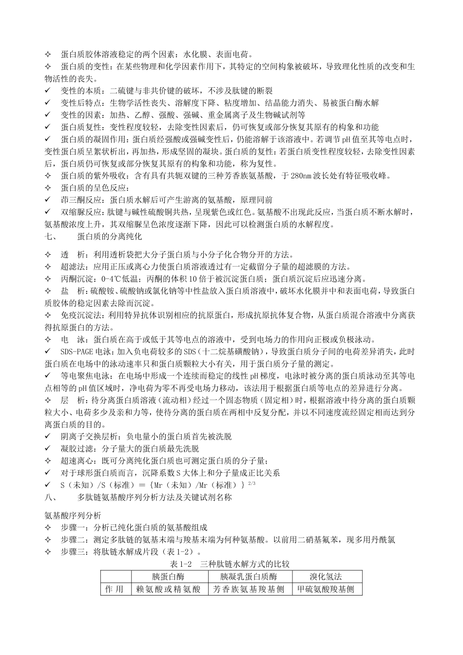 [资料]查锡良《生物化学》复习精要_第3页