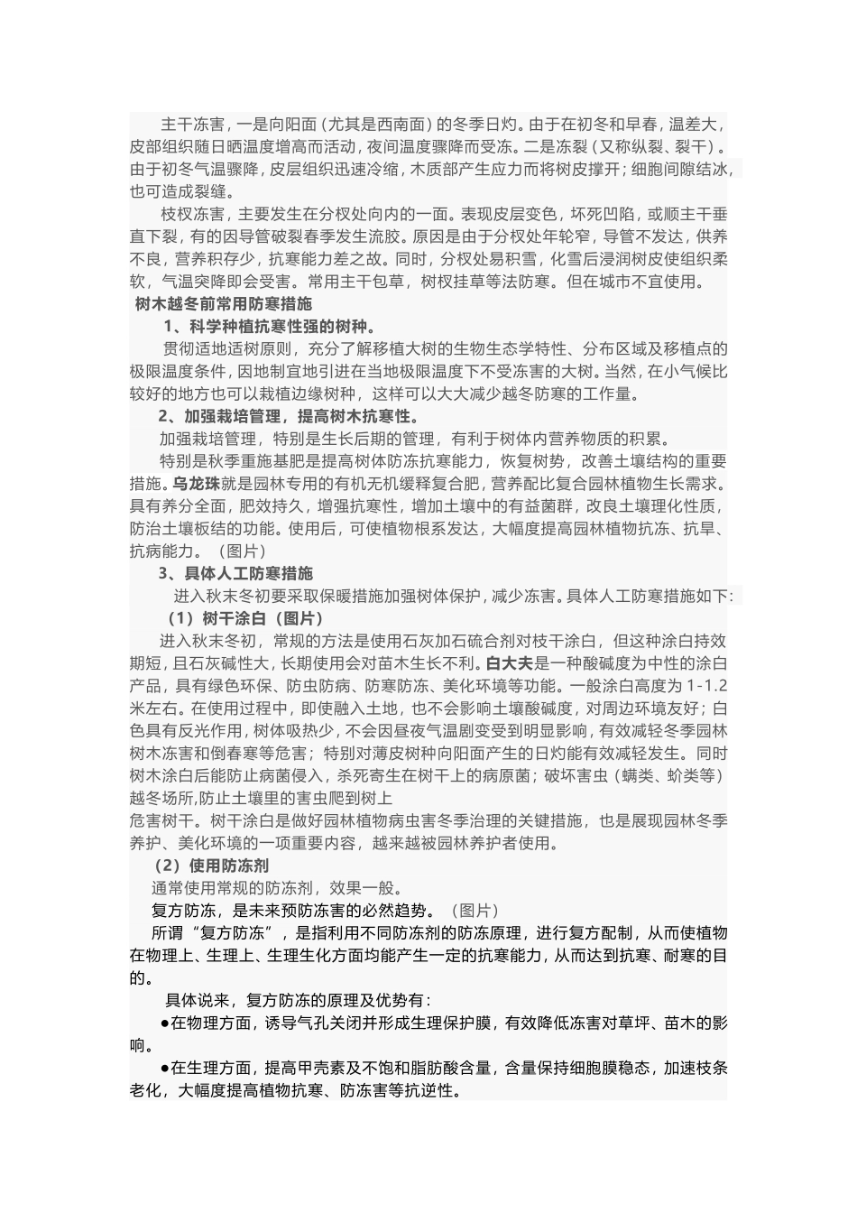 秋冬季园林植物防冻、防寒攻略_第2页