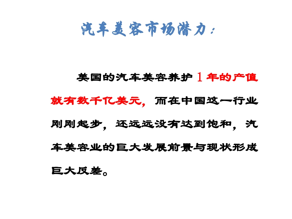 汽车售后洗车美容项目合作方案书_第3页