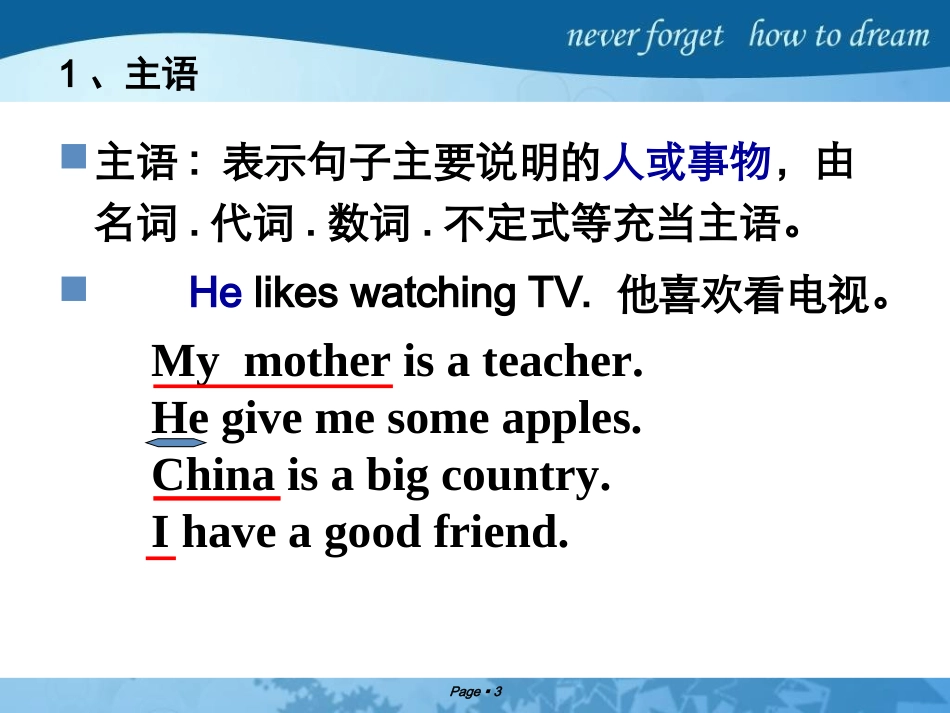 英语主谓宾结构分析_第3页