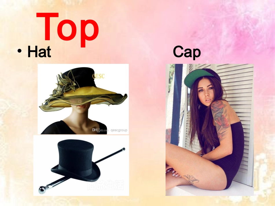 各类服饰的英文表达_第2页